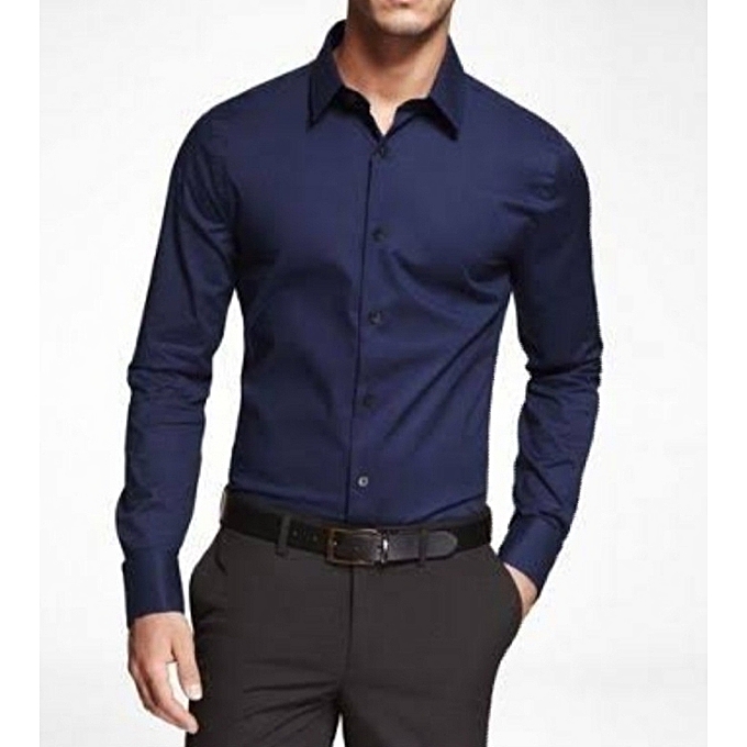 New 4 Pack Of Men's Formal Shirts - Blue, Maroon, Grey, Navy Blue ...