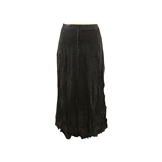 - Designer Women's Carribean Long Skirt - Black | Jumia Uganda