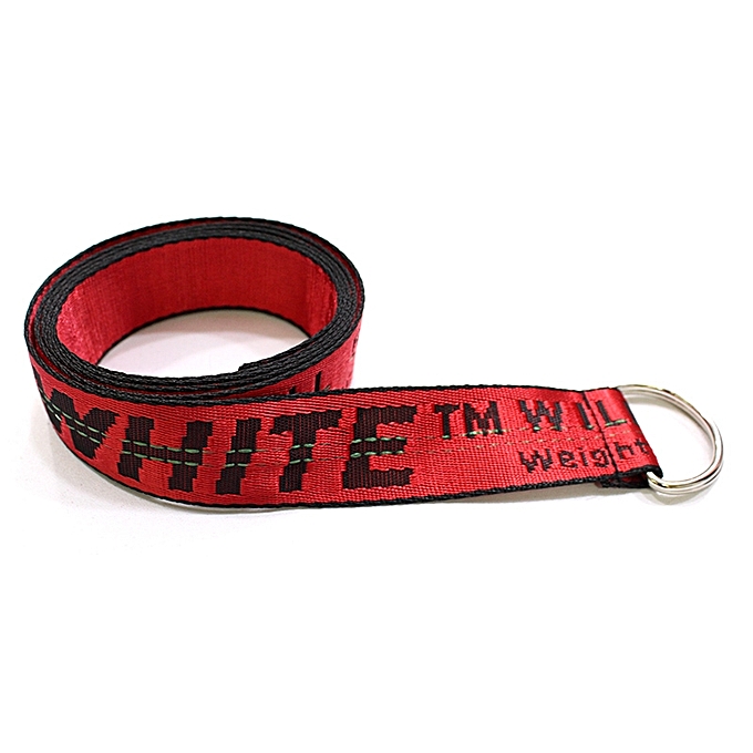 - New Fashion Off-White Unisex Belt - Red | Jumia Uganda