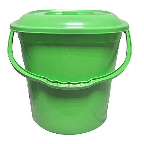 Buy Nice Nice Plastic Bucket, 19 Litre - Green online | Jumia Uganda