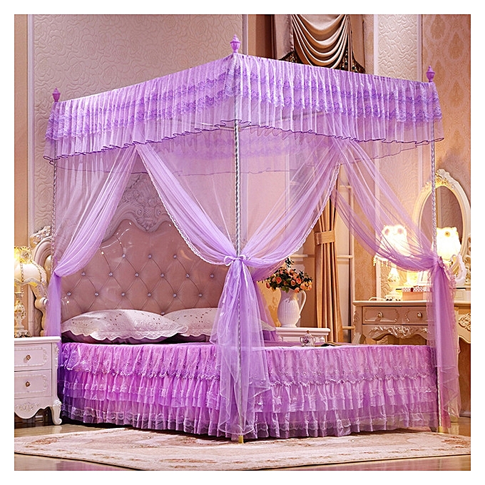Buy - 6*6 Canopy Mosquito Net - Purple @ Best Price Online ...