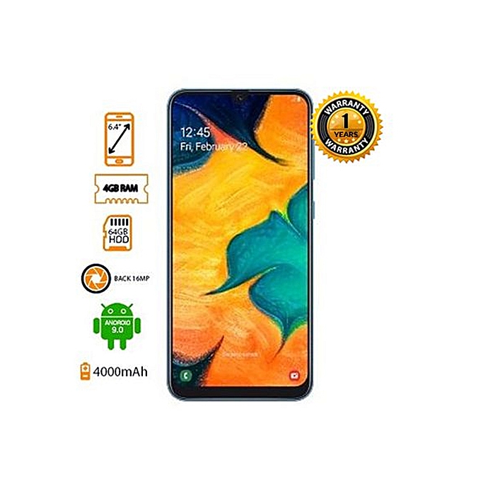 ram of samsung galaxy a30
