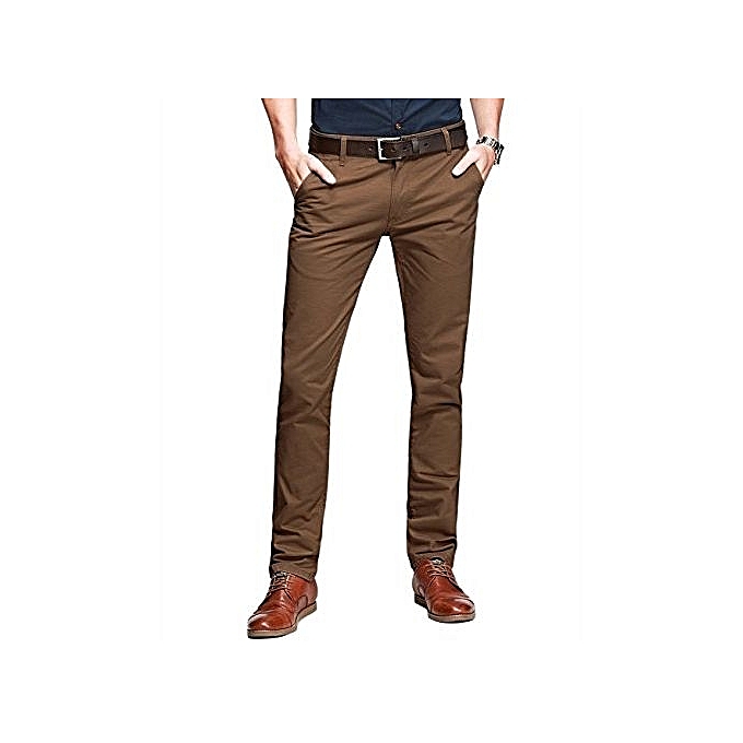 - Men's Khaki Trouser - Brown | Jumia Uganda