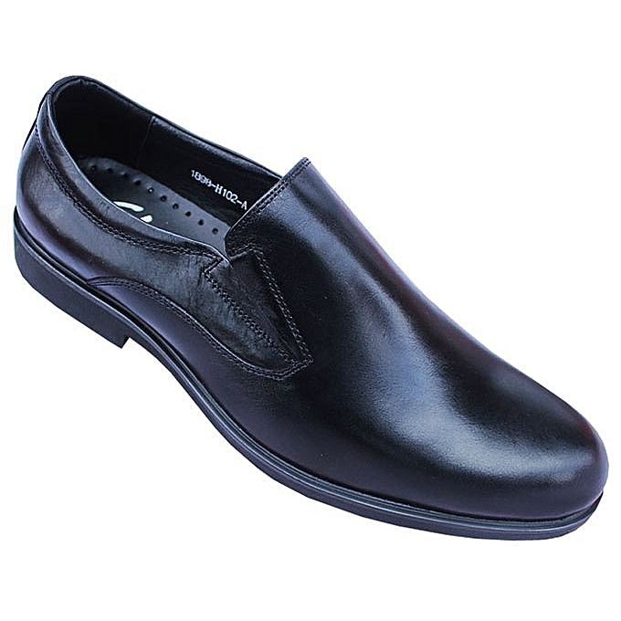 Leather Formal Shoes  Black Jumia  Uganda