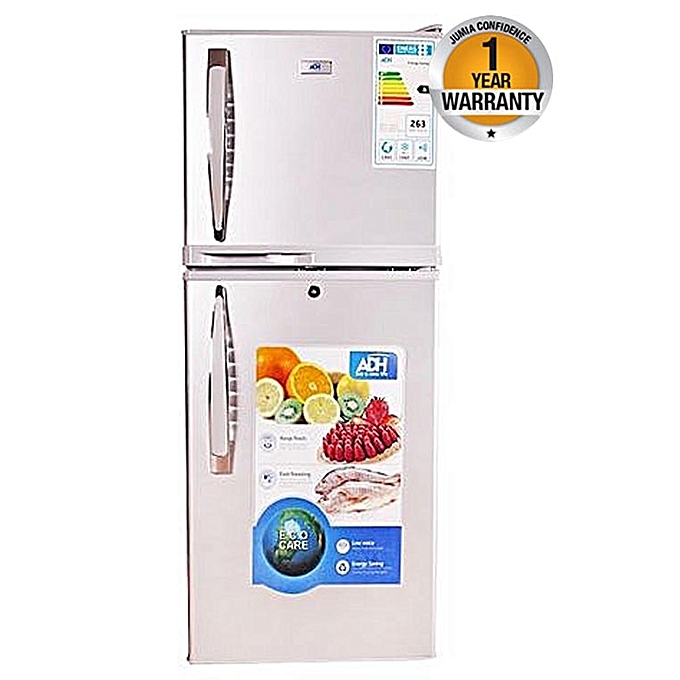 ADH ADH 158 Liters BCD81395B Double Door Refrigerator Silver