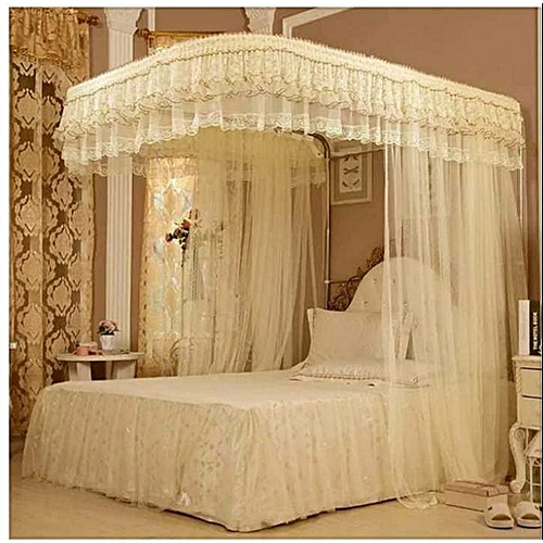 Buy Generic 5*6 Two Stand Railed Mosquito Net Cream online Jumia Uganda