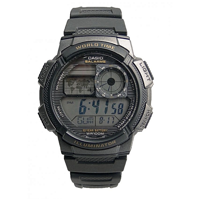 jam tangan casio illuminator wr100m