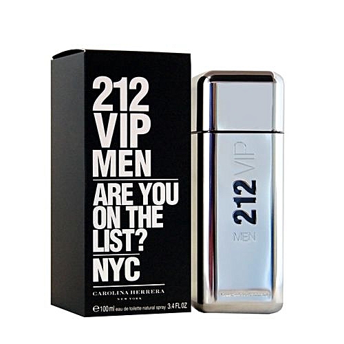 Buy Carolina Herrera 212 VIP Are You On The List? NYC Perfume For Men ...