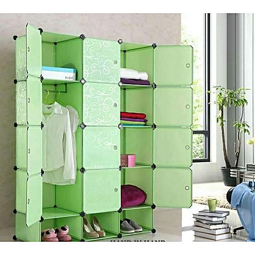  Elegant Plastic Wardrobe green Buy online Jumia Uganda