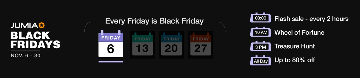 Black Friday 2020 - Enjoy the Biggest Black Friday in Uganda | Jumia UG