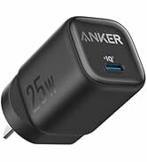 Anker 25W USB C Charger Block, Compact and Portable, Supports PPS Fast Charging for Galaxy S24/Z ...