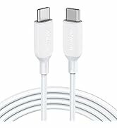 Anker Powerline III USB C to USB C Charger Cable 100W 6ft 2.0, Type C Charging Cable for iPad Min...