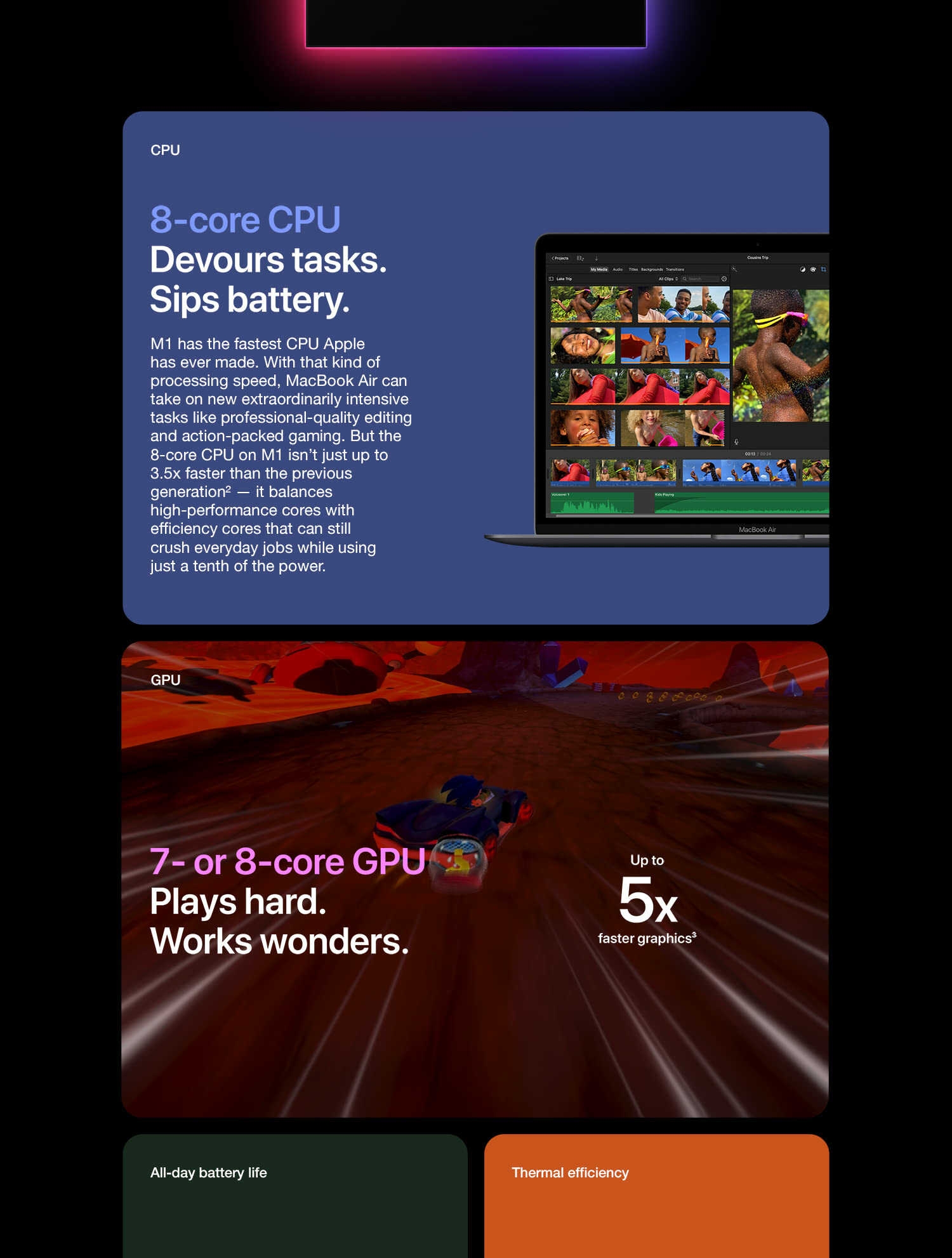 Macbook Air 13-inch with M1 chip.