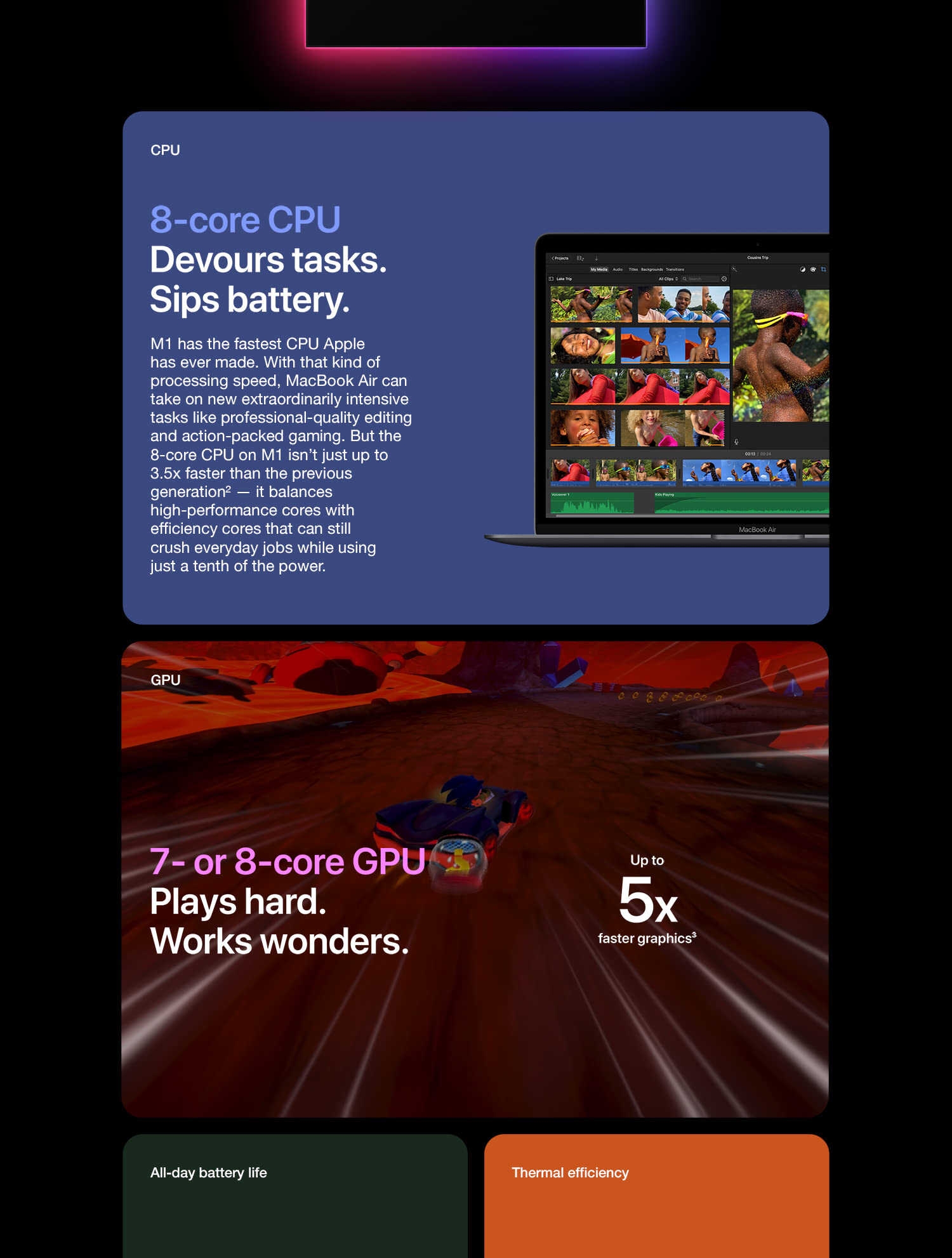 Macbook Air 13-inch with M1 chip.