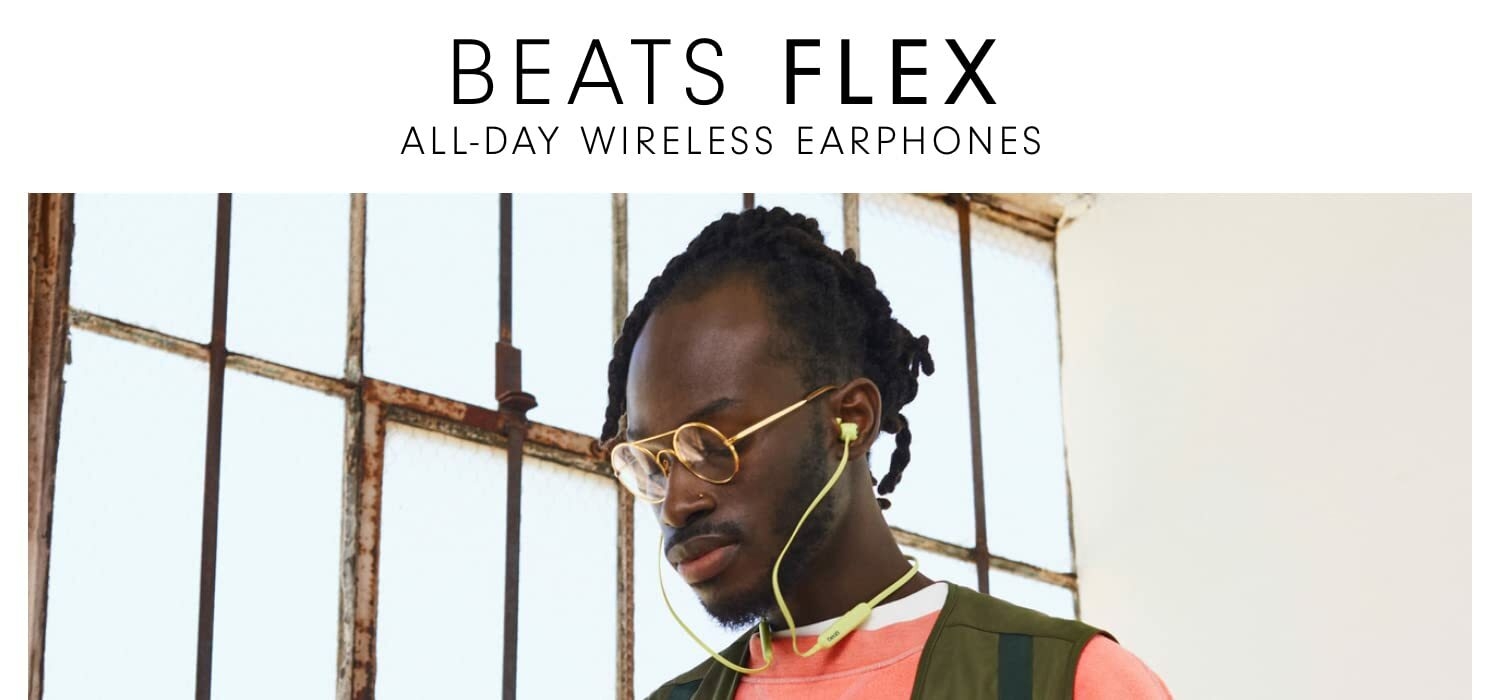 Beats Flex All Day Wireless Bluetooth Earphones Earbuds Headsets - Black -  TilyExpress Uganda