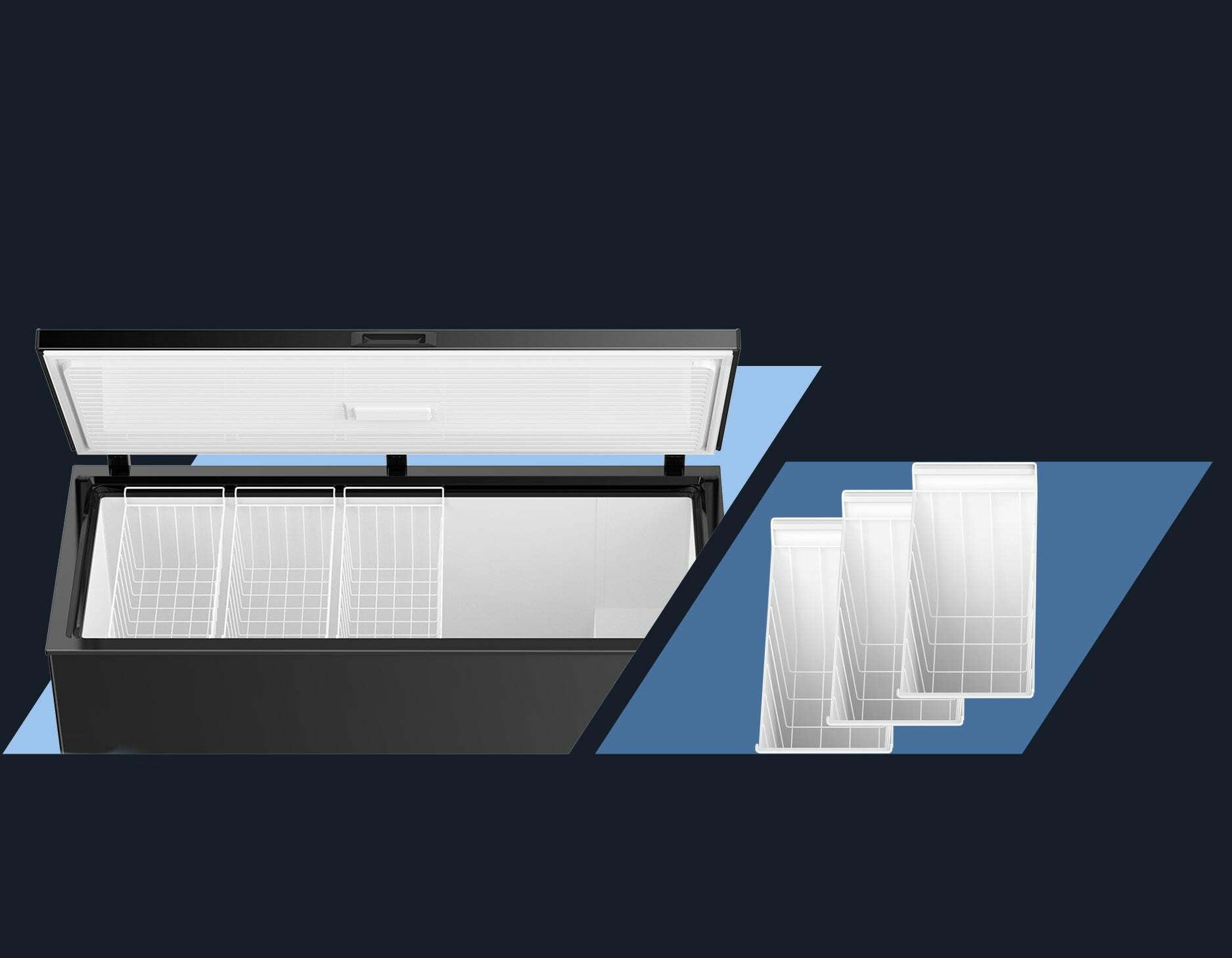 5. 3 PCS SLIDING REMOVABLE BASKET- CCF499BE.jpg__PID:3cf5c6b9-0a71-4d1d-8f3e-c288bdcb1646