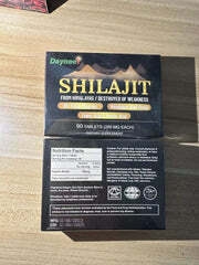 Himalayan Shilajit Tablet with Fulvic and Humic Acid (90 tablets, 200mg, 85+ Trace Minerals)