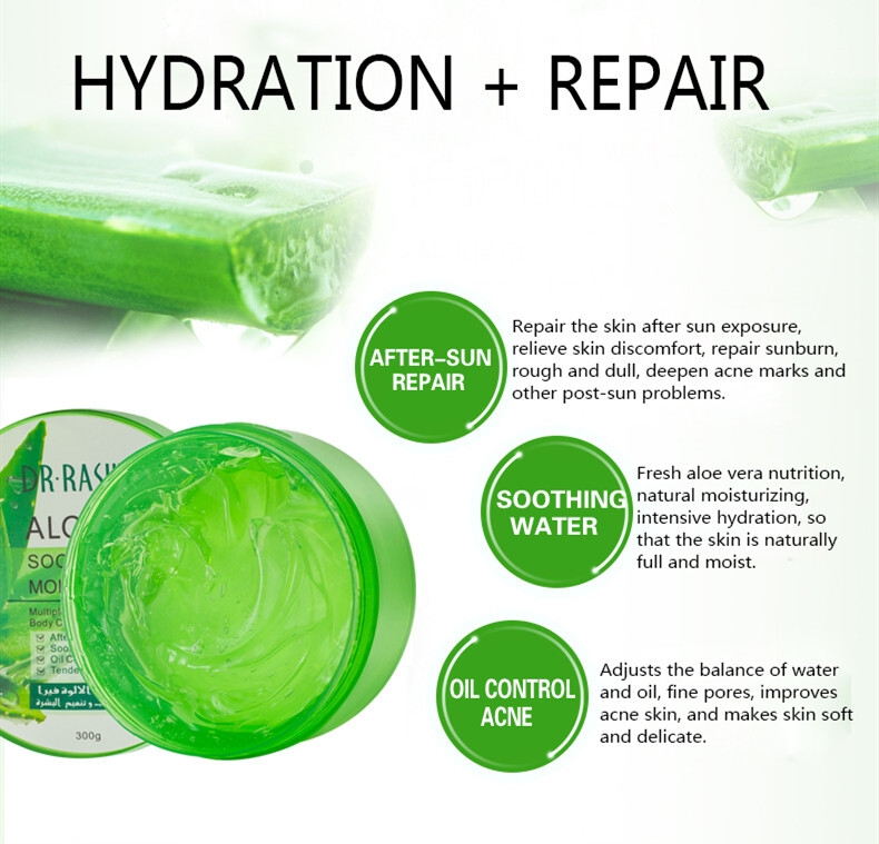 Hot Sale DR RASHEL Aloe Vera Soothing and Moisturizing Gel for Face and Body