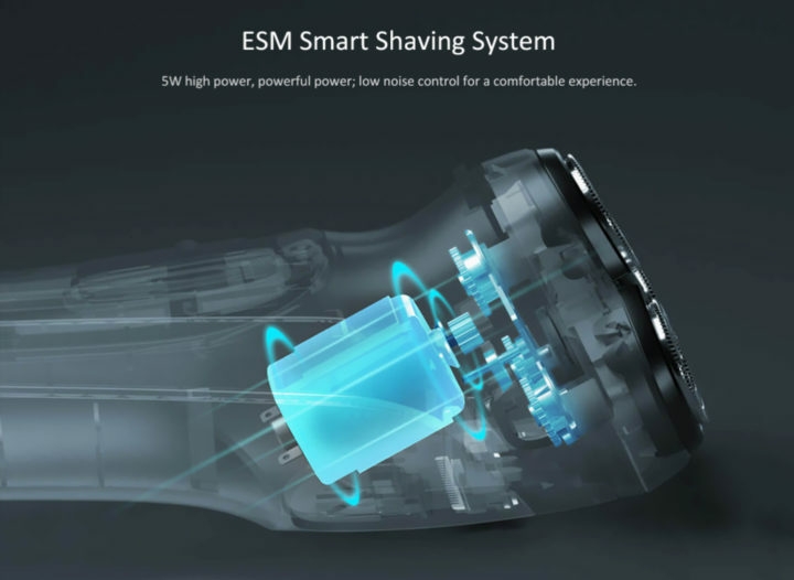 ENCHEN Black Stone 3D Electric Shaving Head Shaver