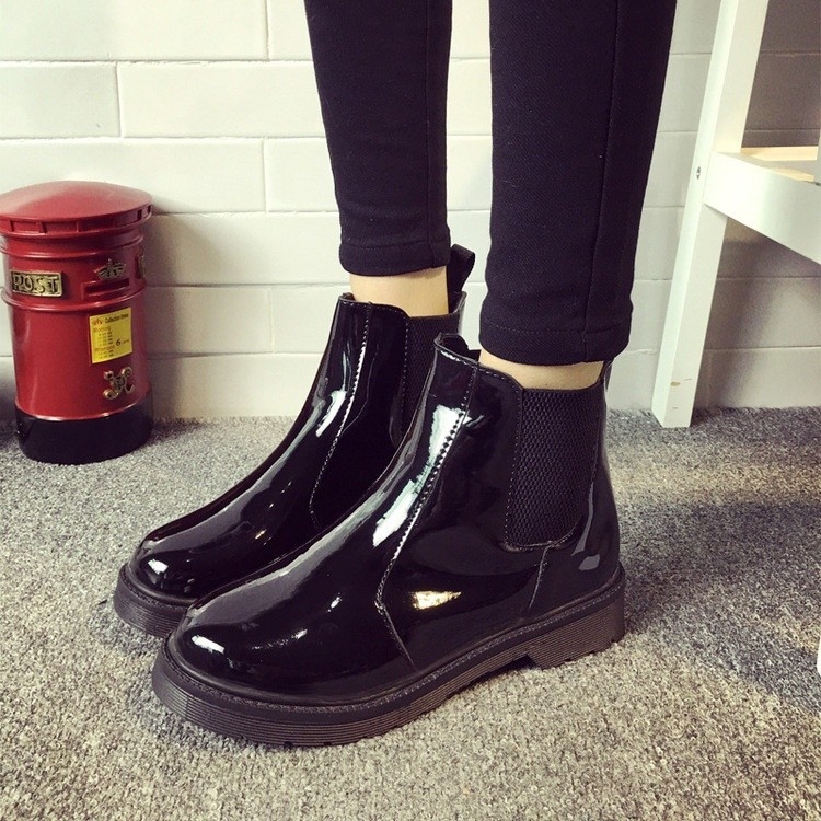 Shop Women's Ankle Rain Boots Black Jumia Uganda