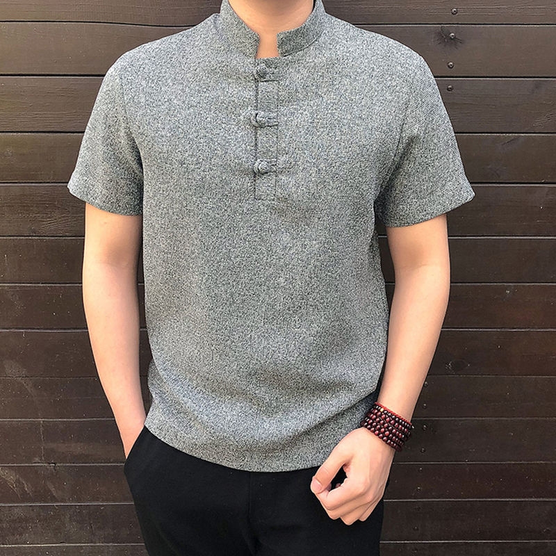 Shop Men's Short Sleeved Shirt Grey Jumia Uganda