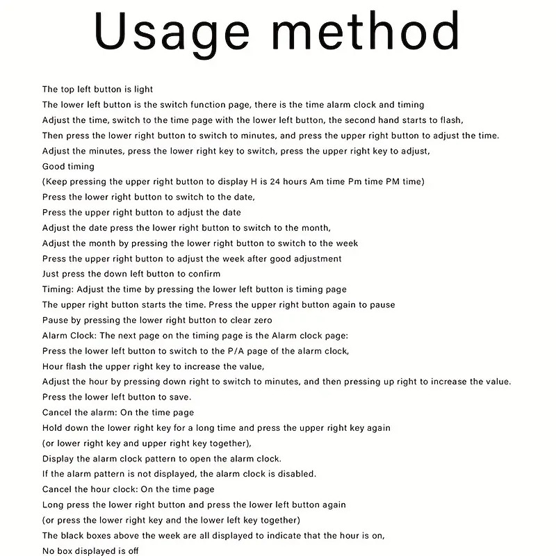 1pc cross border fashion multifunctional mens waterproof outdoor sports electronic watch with double display large dial student electronic watch 2