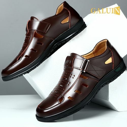 product_image_name-Fashion-Summer Sandals For Men Brown-1