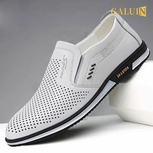 product_image_name-Fashion-Men's New Casual Breathable White Leather Shoes-1