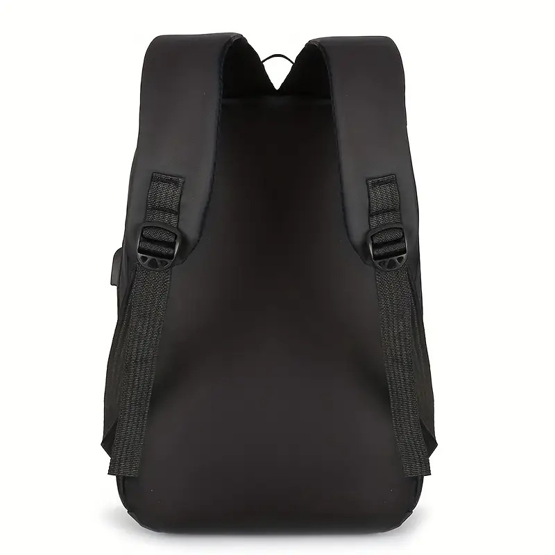 business three piece backpack male college students fashion backpack casual simple school bag computer bag details 6