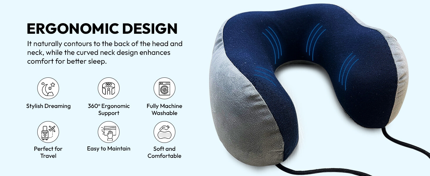Ergonomic Travel Pillow