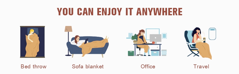 One blanket for multiple purposes