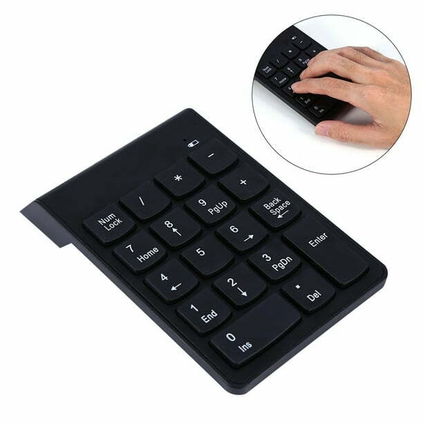 Tbest USB Numeric Keypad Mini Number Pad Numpad 18 Keys Keyboard for Laptop  Desktop PC Pro , USB Numpad, Numpad - Walmart.com