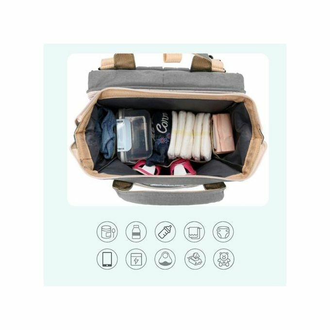 product_image_name-Generic-Diaper Bag For Baby Care Kits Bed Backpack-4