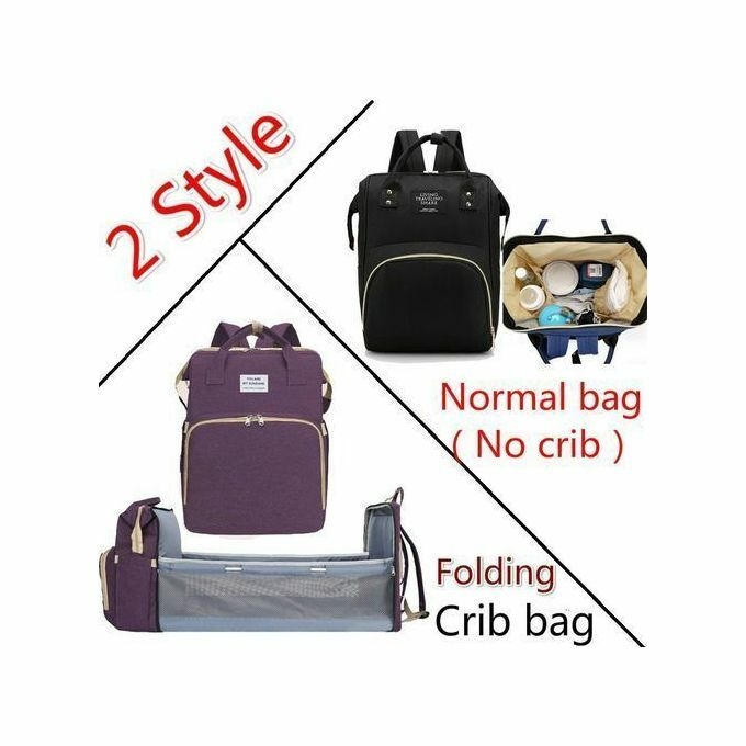product_image_name-Generic-Diaper Bag For Baby Care Kits Bed Backpack-6