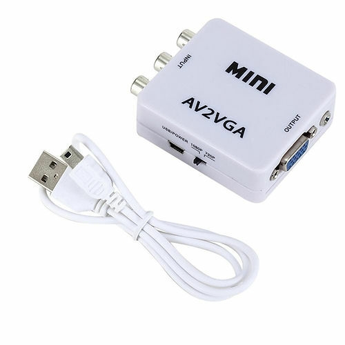 AV2VGA Adapter AV to VGA Converter Adapter