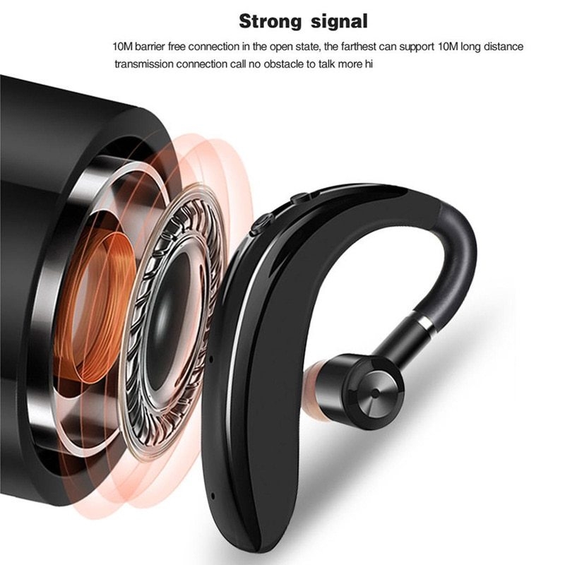 Shop S109 Wireless Headset Bluetooth Earphone Handsfree Headphone