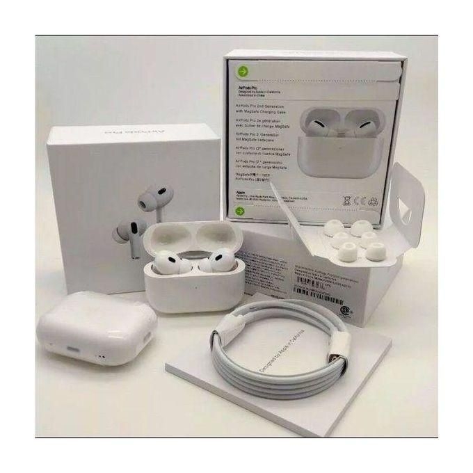 product_image_name-Apple- AirPods Pro (2nd Generation) Wireless Ear Buds/Earphones With USB-C Charging, Up To 2X More Active Noise Cancelling Bluetooth Headphones, Transparency Mode, Adaptive Audio, Personalized Spatial Audio Earbuds/Earphones/Headphones/Airpods-1