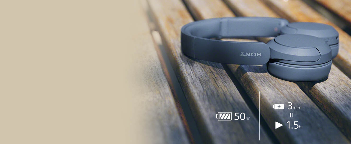 50 hr battery & quick charge