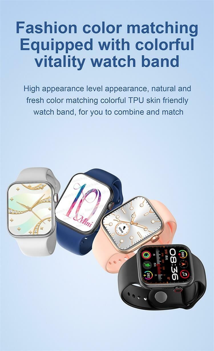 i530 Mini Smartwatch 1.83 Inch HD Large Screen Thin And Small Design Multi-color Strap Selection-Shenzhen Shengye Technology Co.,Ltd
