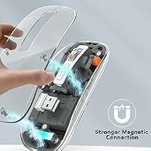 Transparent Bluetooth Wireless Mouse