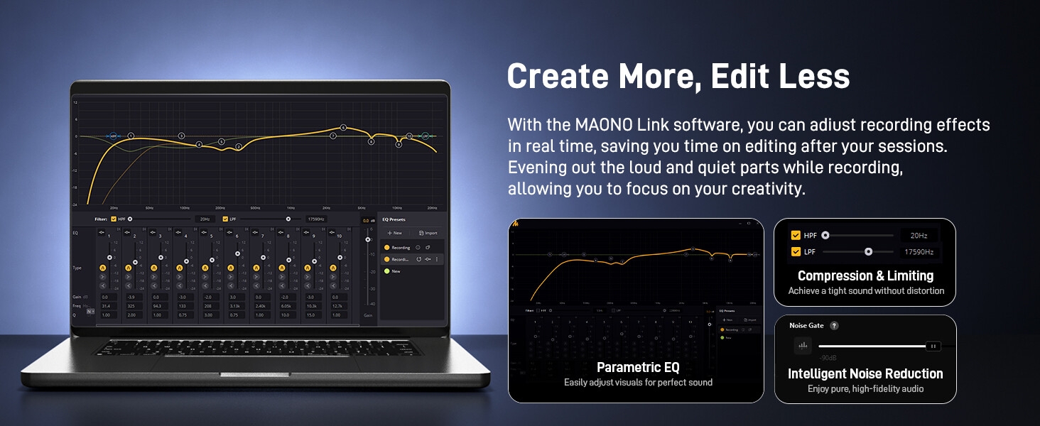 MAONO Dynamic Microphone PD300X