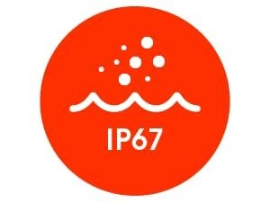 IP67 waterproof and dustproof