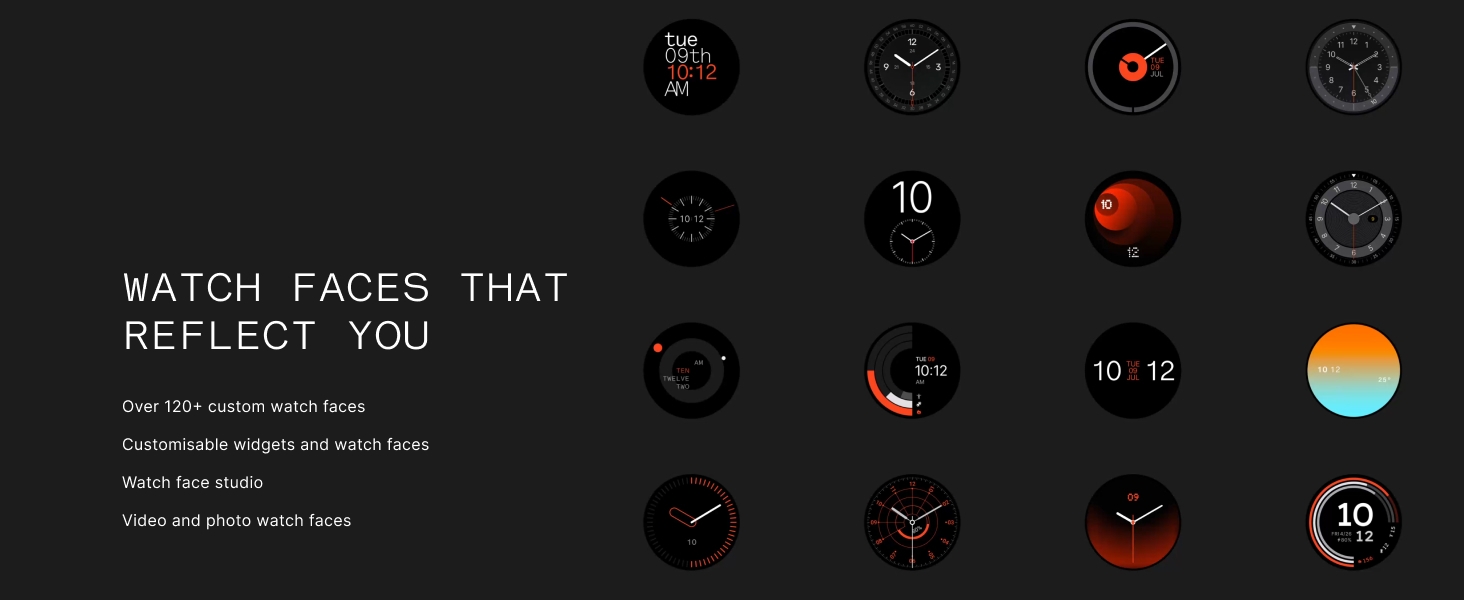 Bluetooth Smart watch w/Energy Score, Wellness Tips, Heart Rate Tracking, Sleep Monitor