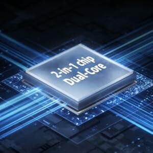 Mibro Smart Watch C3 (Black) - 1.85" HD Display, Bluetooth Calling, 10 Day Battery Life, 2ATM