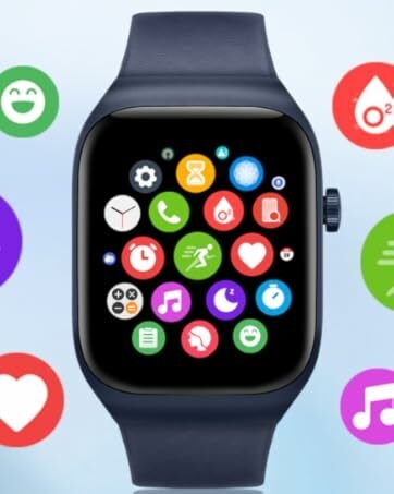 Mibro Smart Watch T2 Amoled Display Bluetooth Calling Battery Waterproof GPS Sport Heart Rate Sleep