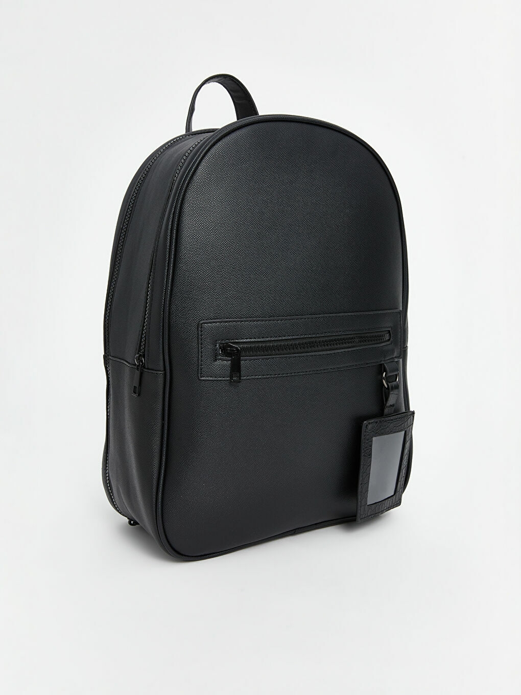 Faux Leather Men's Backpack -S56692Z8-HUC