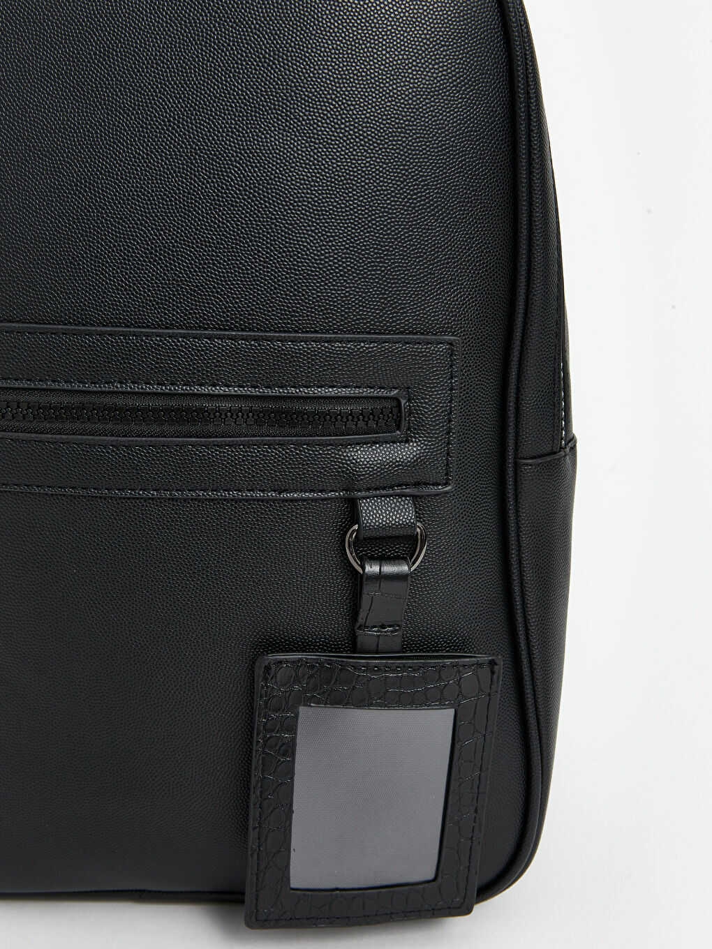 Faux Leather Men's Backpack -S56692Z8-HUC