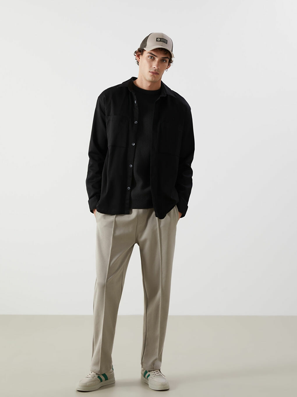 File Detailed Men's Baseball Cap -S57816Z8-FFG