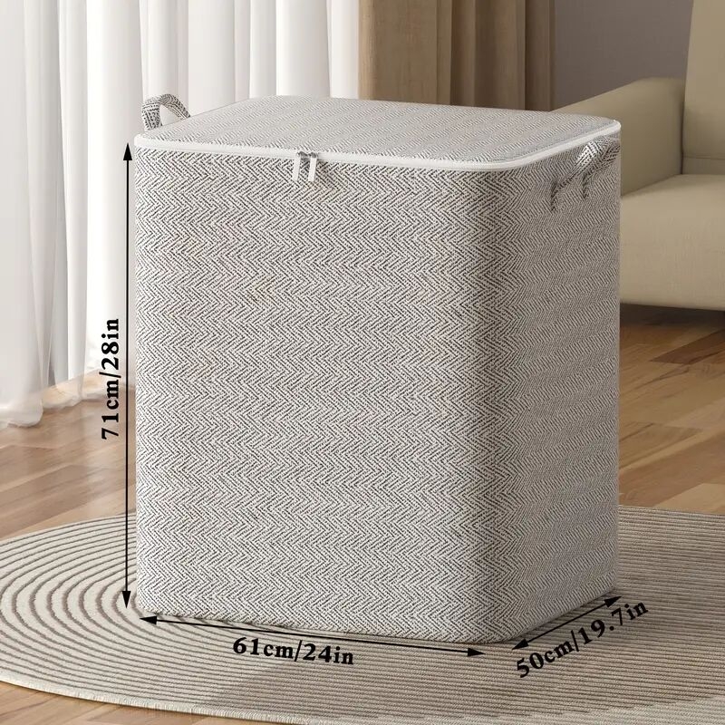 1pc clothes quilts storage bag gray arrows large capacity moving packaging bags luggage bags details 2