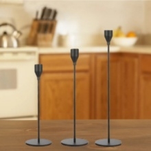 Conical candle holder